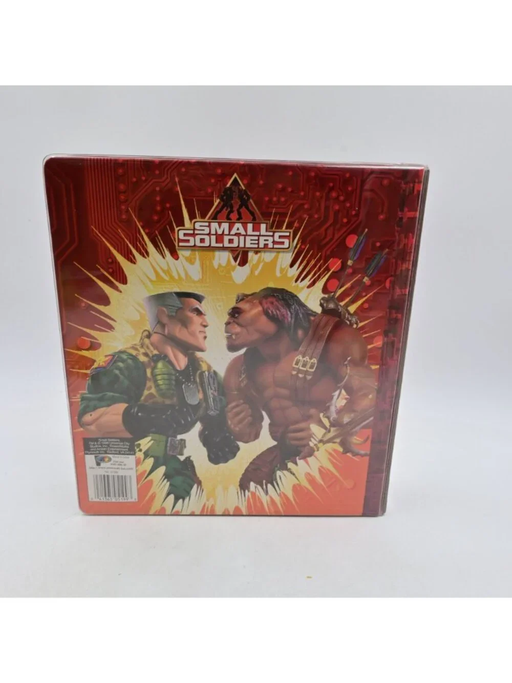 Small Soldiers 3 Ring Binder Vintage 1998 Red Black Retro School Folder